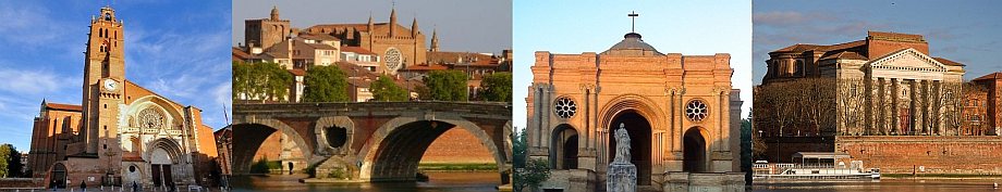 St.Etienne ND-Dalbade St.Aubin ND.la Daurade Toulouse